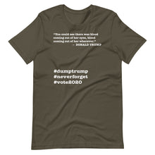 Load image into Gallery viewer, Coming Out of Her Wherever Trump Quote Short-Sleeve Unisex T-Shirt