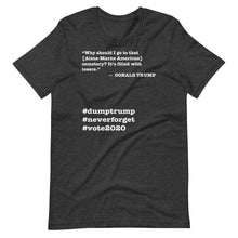Load image into Gallery viewer, Cemetery Trump Quote Short-Sleeve Unisex T-Shirt