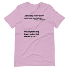 Load image into Gallery viewer, Coming Out of Her Wherever Trump Quote Short-Sleeve Unisex T-Shirt