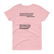 Load image into Gallery viewer, Coming Out of Her Wherever Trump Quote Women's Short-Sleeve T-Shirt
