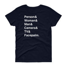 Load image into Gallery viewer, Person & Woman & Man Women's Short-Sleeve T-Shirt