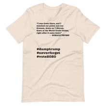 Load image into Gallery viewer, WTC Trump Quote Short-Sleeve Unisex T-Shirt