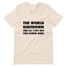Load image into Gallery viewer, The World Shutdown Short-Sleeve Unisex T-Shirt