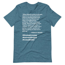 Load image into Gallery viewer, When Mexico Sends Its People Trump Quote Short-Sleeve Unisex T-Shirt