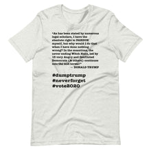 Load image into Gallery viewer, Witch Hunt Trump Quote Short-Sleeve Unisex T-Shirt