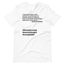 Load image into Gallery viewer, WTC Trump Quote Short-Sleeve Unisex T-Shirt