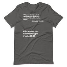 Load image into Gallery viewer, Cemetery Trump Quote Short-Sleeve Unisex T-Shirt