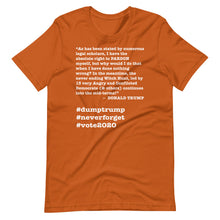 Load image into Gallery viewer, Witch Hunt Trump Quote Short-Sleeve Unisex T-Shirt