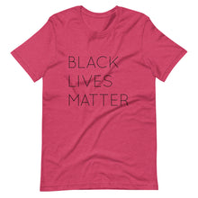 Load image into Gallery viewer, Black Lives Matter Short-Sleeve Unisex T-Shirt