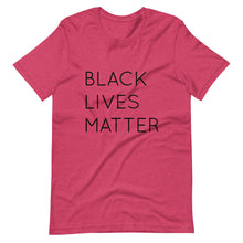 Load image into Gallery viewer, Black Lives Matter Short-Sleeve Unisex T-Shirt