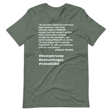 Load image into Gallery viewer, Witch Hunt Trump Quote Short-Sleeve Unisex T-Shirt