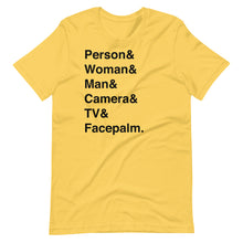 Load image into Gallery viewer, Person & Woman & Man Short-Sleeve Unisex T-Shirt