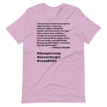 Load image into Gallery viewer, Witch Hunt Trump Quote Short-Sleeve Unisex T-Shirt