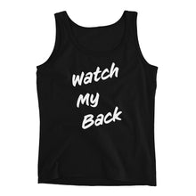 Load image into Gallery viewer, Watch My Back Ladies' Tank