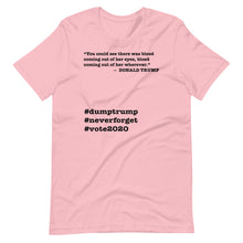 Load image into Gallery viewer, Coming Out of Her Wherever Trump Quote Short-Sleeve Unisex T-Shirt