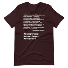 Load image into Gallery viewer, Witch Hunt Trump Quote Short-Sleeve Unisex T-Shirt