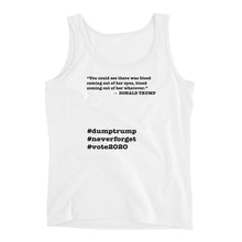 Load image into Gallery viewer, Coming Out of Her Wherever Trump Quote Ladies' Tank