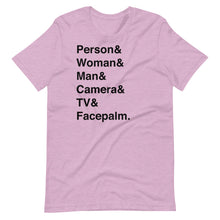Load image into Gallery viewer, Person & Woman & Man Short-Sleeve Unisex T-Shirt