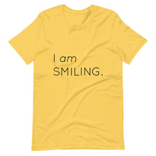 Load image into Gallery viewer, I Am Smiling Short-Sleeve Unisex T-Shirt