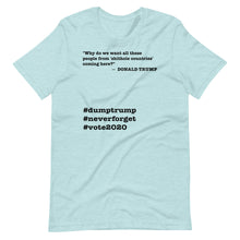 Load image into Gallery viewer, People Coming Here Trump Quote Short-Sleeve Unisex T-Shirt