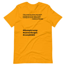 Load image into Gallery viewer, Coming Out of Her Wherever Trump Quote Short-Sleeve Unisex T-Shirt