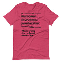 Load image into Gallery viewer, Witch Hunt Trump Quote Short-Sleeve Unisex T-Shirt