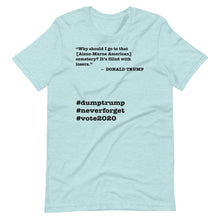 Load image into Gallery viewer, Cemetery Trump Quote Short-Sleeve Unisex T-Shirt
