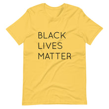 Load image into Gallery viewer, Black Lives Matter Short-Sleeve Unisex T-Shirt