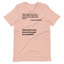 Load image into Gallery viewer, Cemetery Trump Quote Short-Sleeve Unisex T-Shirt