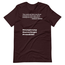 Load image into Gallery viewer, Coming Out of Her Wherever Trump Quote Short-Sleeve Unisex T-Shirt