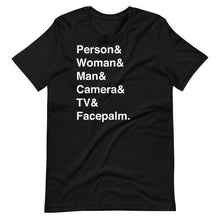 Load image into Gallery viewer, Person & Woman & Man Short-Sleeve Unisex T-Shirt