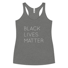 Load image into Gallery viewer, Black Lives Matter Women's Racerback Tank
