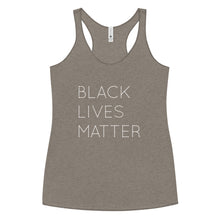 Load image into Gallery viewer, Black Lives Matter Women's Racerback Tank
