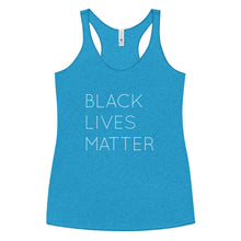 Load image into Gallery viewer, Black Lives Matter Women's Racerback Tank
