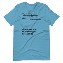 Load image into Gallery viewer, Cemetery Trump Quote Short-Sleeve Unisex T-Shirt
