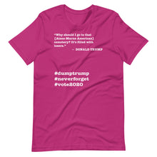Load image into Gallery viewer, Cemetery Trump Quote Short-Sleeve Unisex T-Shirt
