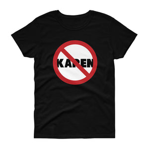 No Karen Women's Short-Sleeve T-Shirt