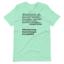 Load image into Gallery viewer, Ballots Trump Quote Short-Sleeve Unisex T-Shirt
