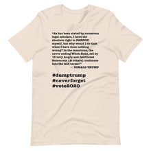 Load image into Gallery viewer, Witch Hunt Trump Quote Short-Sleeve Unisex T-Shirt
