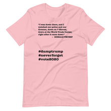 Load image into Gallery viewer, WTC Trump Quote Short-Sleeve Unisex T-Shirt
