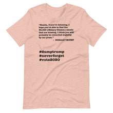 Load image into Gallery viewer, 30,000 Emails Trump Quote Short-Sleeve Unisex T-Shirt
