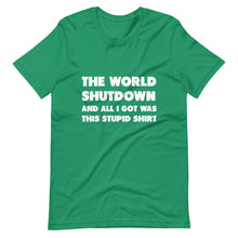 Load image into Gallery viewer, The World Shutdown Short-Sleeve Unisex T-Shirt
