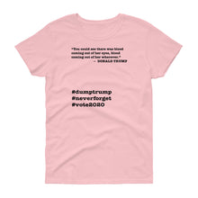 Load image into Gallery viewer, Coming Out of Her Wherever Trump Quote Women&#39;s Short-Sleeve T-Shirt
