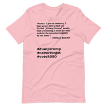 Load image into Gallery viewer, 30,000 Emails Trump Quote Short-Sleeve Unisex T-Shirt
