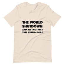 Load image into Gallery viewer, The World Shutdown Short-Sleeve Unisex T-Shirt
