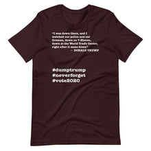 Load image into Gallery viewer, WTC Trump Quote Short-Sleeve Unisex T-Shirt
