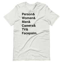 Load image into Gallery viewer, Person &amp; Woman &amp; Man Short-Sleeve Unisex T-Shirt
