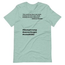 Load image into Gallery viewer, Coming Out of Her Wherever Trump Quote Short-Sleeve Unisex T-Shirt
