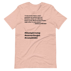 WTC Trump Quote Short-Sleeve Unisex T-Shirt