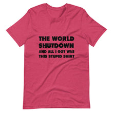 Load image into Gallery viewer, The World Shutdown Short-Sleeve Unisex T-Shirt
